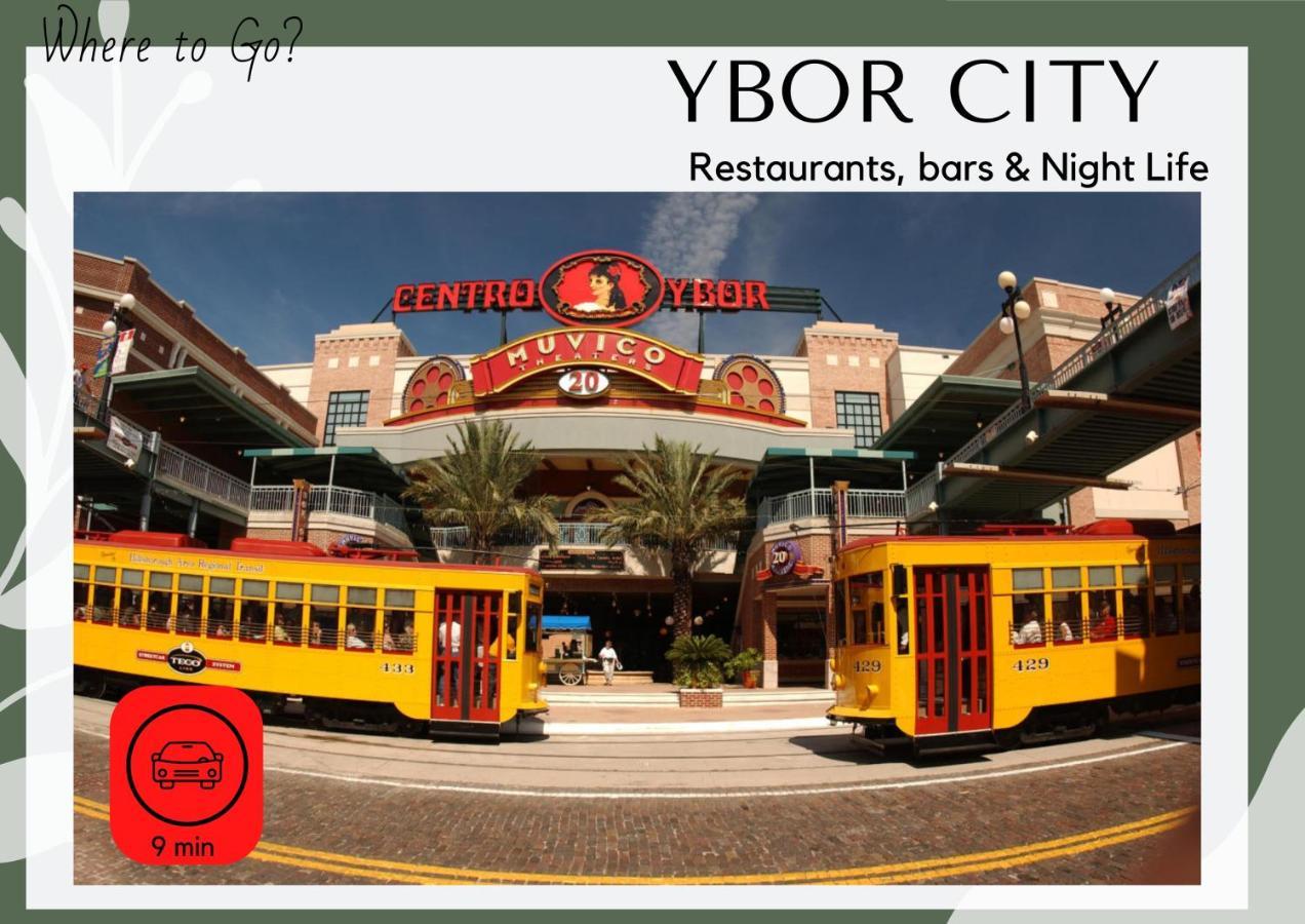 Cozy Home In Tampa Near Ybor & Busch Gardens מראה חיצוני תמונה